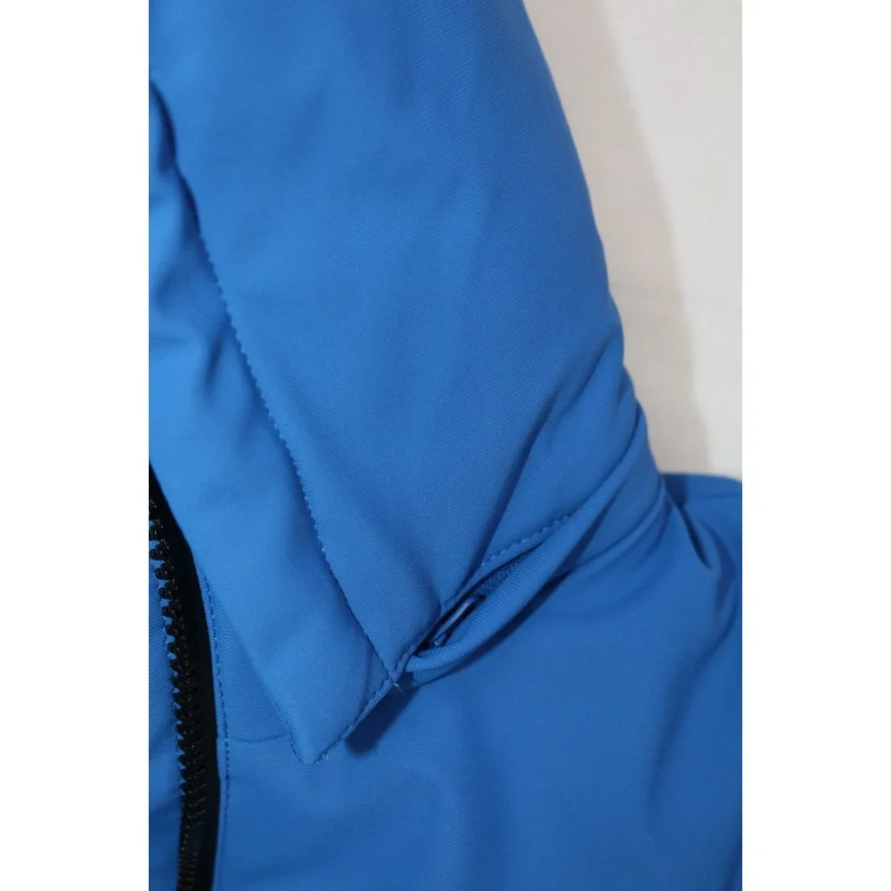 Save The Duck Womens Lexy17 Lila Plumtech Mid Jacket Blue Black Sz XS HeatRetain - Picture 12 of 16